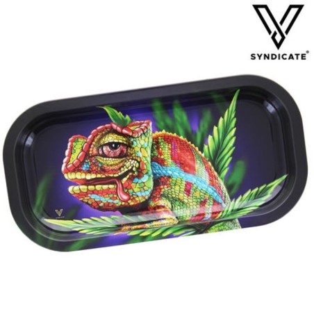 Plateau de roulage V -"Caméléon" - métal - 20x10