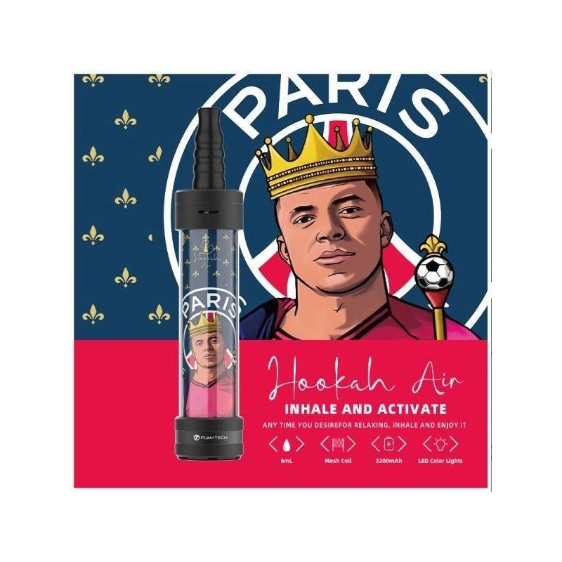 MBappé E-Chicha Portable - Hookah Air - Fumytech