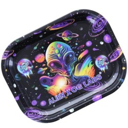 Plateau de roulage Alien x OG - "Psychedelic Alien" - métal - 18x14 