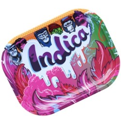 Plateau de roulage"Indica" - métal - 18x14