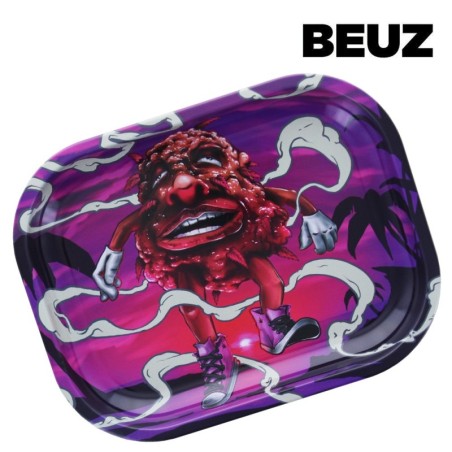 Plateau de Roulage "Bloody Bud" - métal - 18x14