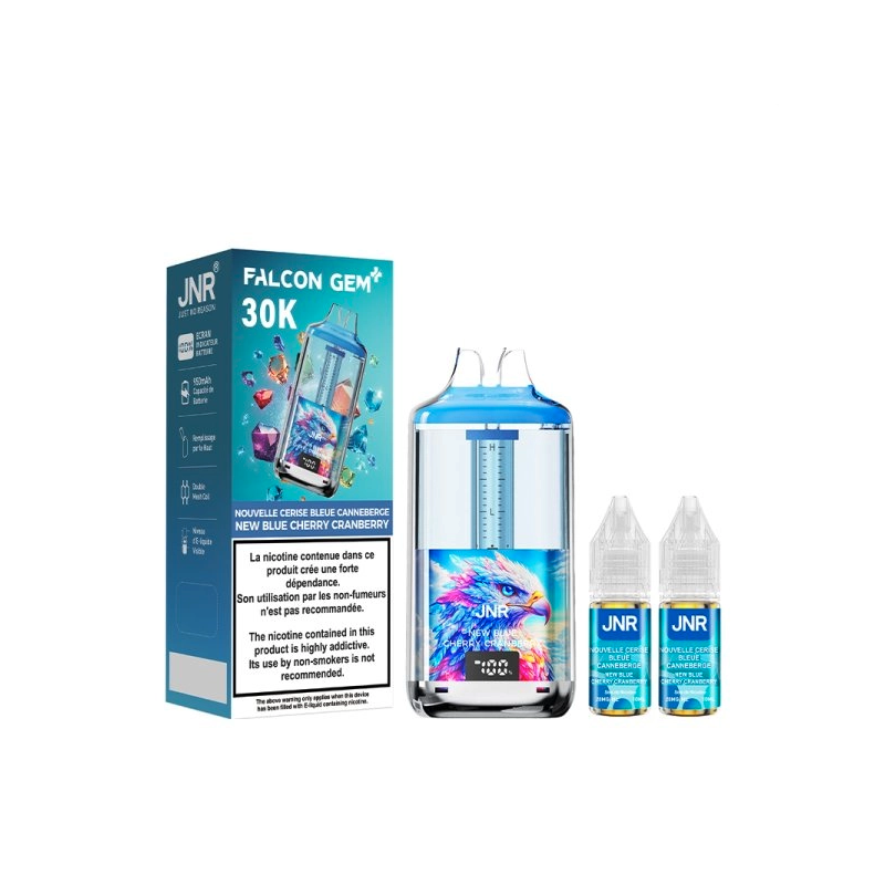 Blue Cherry Cranberry 30000 puff 20mg - Falcon GEM+ 