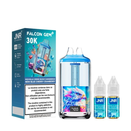 Blue Cherry Cranberry 30000 puff 20mg - Falcon GEM+ 