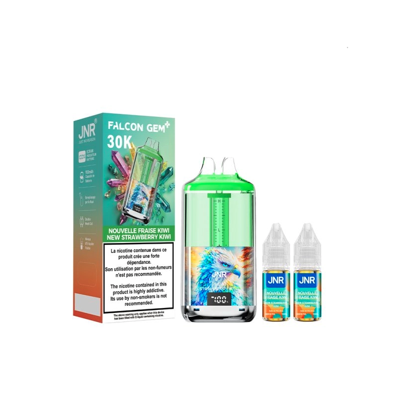 Strawberry Kiwi 30000 puff 20mg - Falcon GEM+ 