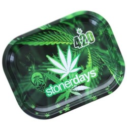Plateau de Roulage "Stonerdays" - métal - 18x14
