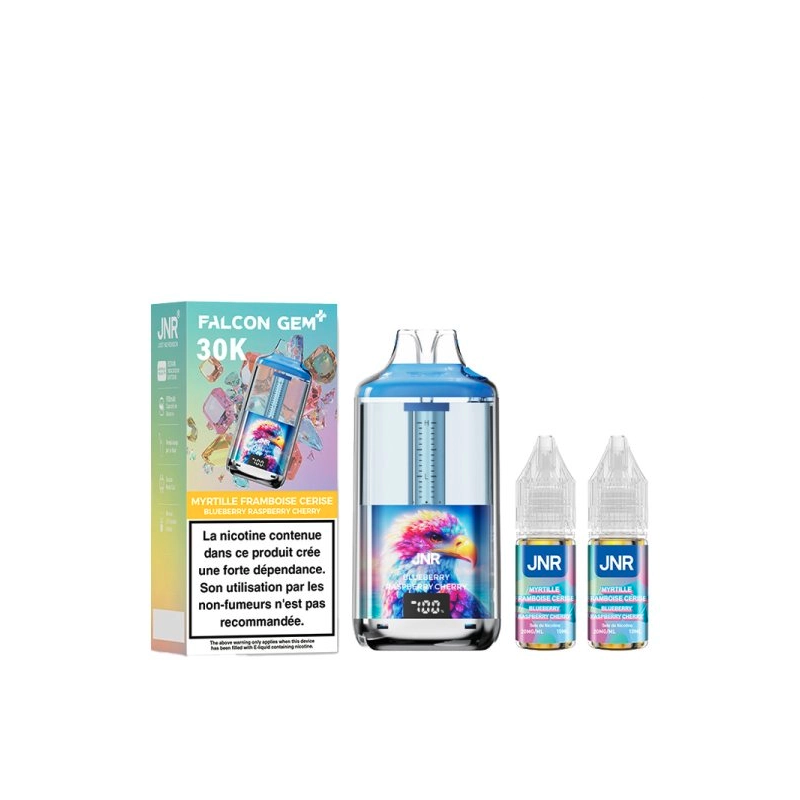 Blueberry Raspberry Cherry 30000 puff 20mg - Falcon GEM+ 