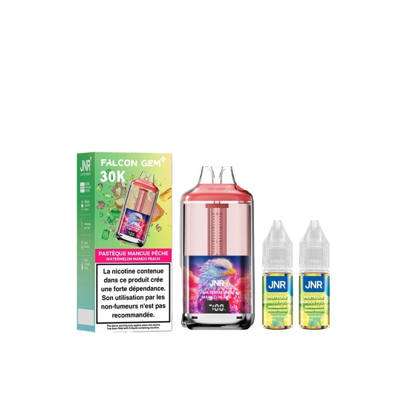 Watermelon Mango Peach 30000 puff 20mg - Falcon GEM+ 