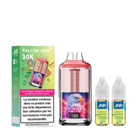 Watermelon Mango Peach 30000 puff 20mg - Falcon GEM+ 
