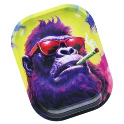 Plateau de Roulage "Purple Gorilla" - métal - 18x14