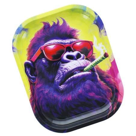 Plateau de Roulage "Purple Gorilla" - métal - 18x14