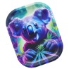 Plateau de Roulage "Crazy Koala" - métal - 18x14