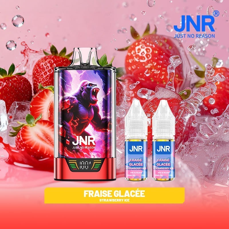 Strawberry Ice 43K 20mg - Gorilla X JNR - à l'unité