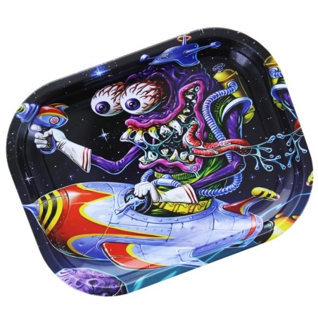 Plateau de Roulage "Cosmic Commander"- métal - 18x14